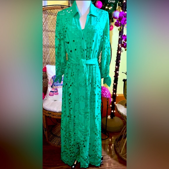 Lilly Pulitzer Amrita Eyelet Dress🔥RARE 🔥New - Picture 11 of 12
